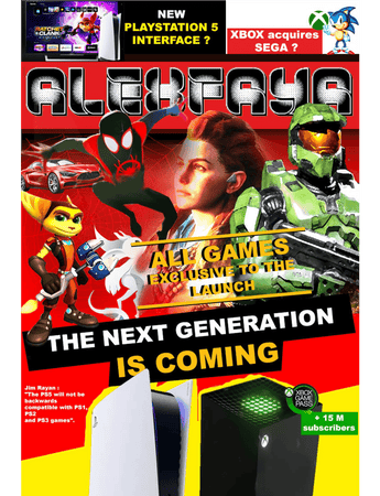 Alexfaya GAME - DIGITAL MAGAZINE n°1 Alexfaya 